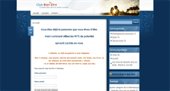 Desktop Screenshot of clubbienetre.com